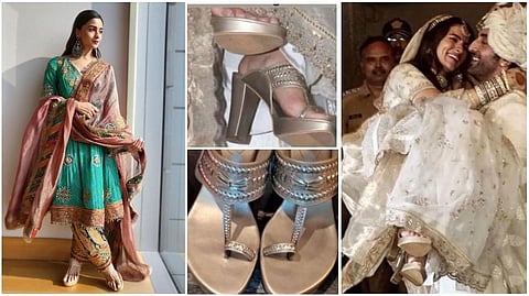 Alia Bhatt wore old sandals on the wedding,