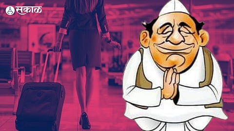 महाराष्ट्रातील राजकीय स्कँडल : हवाई सुंदरीला छेडल्याने राजीनामा द्यावा लागलेले उपमुख्यमंत्री  