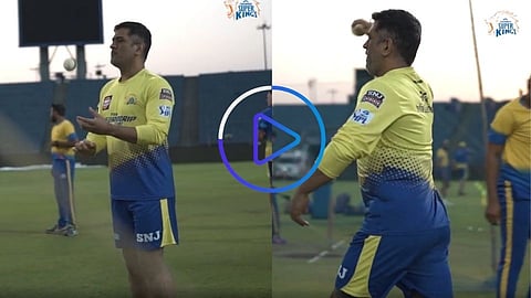 IPL 2022 | MS Dhoni Bowling Today 