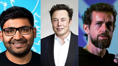 twitter ceo parag agrawal and jack dorsey welcomes elon musk on twitter compony board  