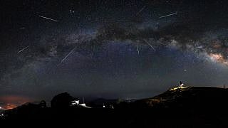 Lyrid meteor shower 