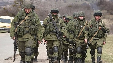Russian soldiers