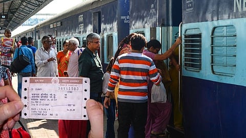 Indian Railway Ticket 