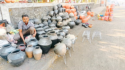 Due to the scorching heat Prosperity of mataka sellers Nashik News