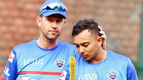 Ricky Ponting Praise Prithvi Shaw 