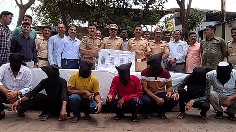 Fraud using electronic chip to Weight Machin 7 persons arrested mumbai