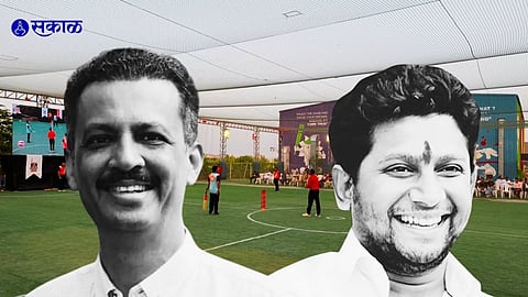 Shivsena milind narvekar statment on bjp sujay vikhe in cricketnama match in pune  