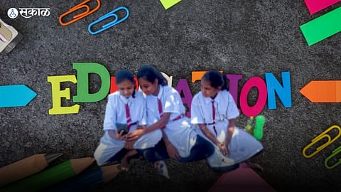 Nagpur Zilla Parishad School Students communicate Germany experts