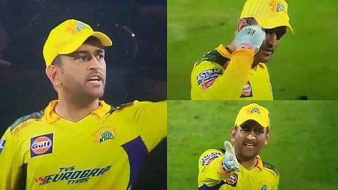ms dhoni angry on mukesh choudhary match against sunrisers hyderabad csk vs srh ipl 2022 