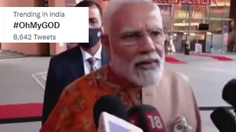 PM Narendra Modi Viral Video