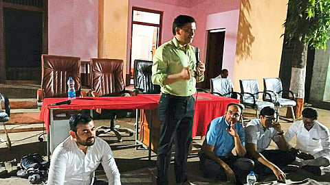 IAS, IPS officers interact with villagers