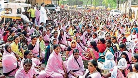 Anganwadi workers