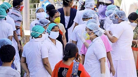 Nanded nurses association strike patient service collapsed