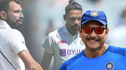 Ravi Shastri Wishes Mohammad Shami Mohammed Siraj Eid Mubarak 