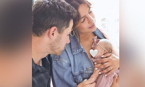 Priyanka Chopra and Nick Jonas  share first photo of baby after 100 days in hospital 