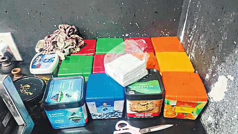 Seized hookah Stuff