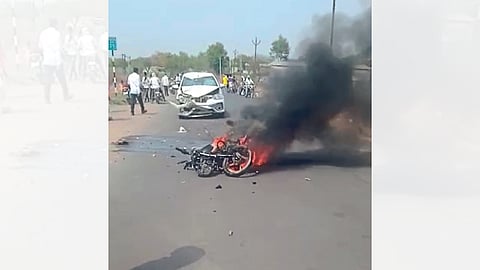 Burnt Bike