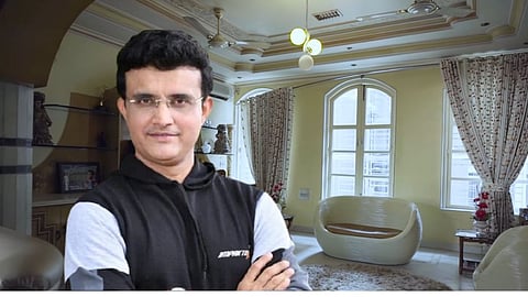 Sourav Ganguly New House 40 CRORES