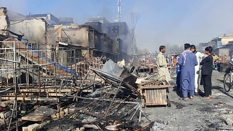 Afghanistan Mosque Bombing