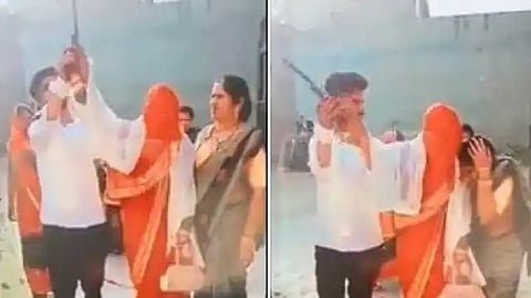 Bride did the firing in uttar pradesh