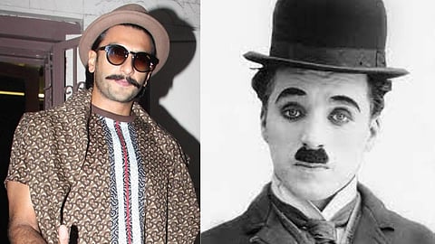 Ranveer Singh reveals pasting Charlie Chaplin's poster in his vanity van