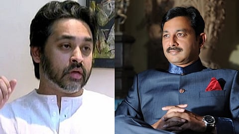 BJP Nilesh rane urges to sambhaji raje chhatrapti to refuse rajya sabha mp seat by shivsena  