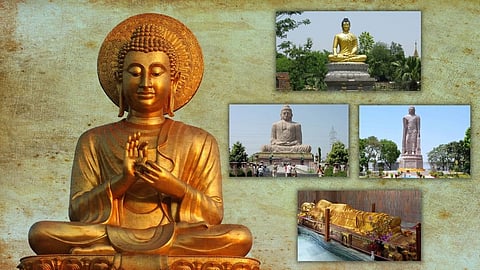 The four holiest shrines and Places in Buddhism 
