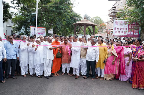  दक्षिण भारत जैन सभेच्या यंदाच्या शताब्दी अधिवेशनाचा उद्‍घाटन सोहळा