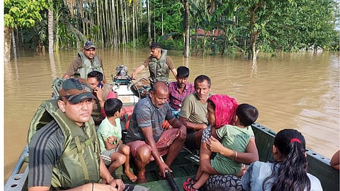 717046 people across 29 districts affected 9 die in assam floods  