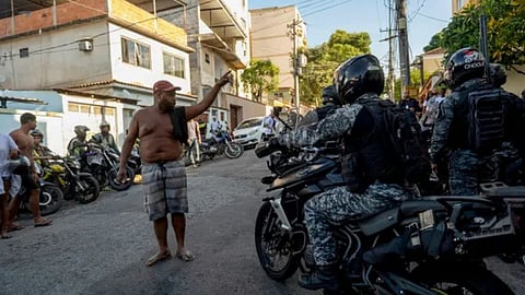 Brazil police raid 