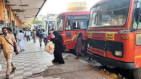 MSRTC Buses Malegaon