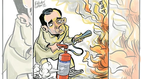 British Nandi writes Precious fuel  kerosene Fire brigade fuel 