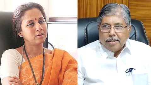 Womwn s commission send notice to bjp chandrakant patil over statment against ncp supriya sule  