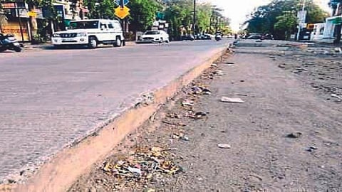 cement road