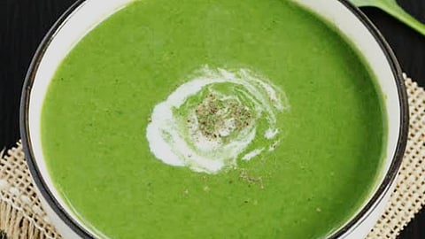 palak soup