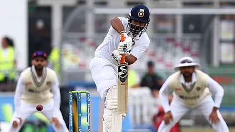 Rishabh Pant Hit Half Century In India vs Leicestershire Practice Match 