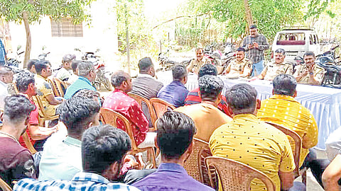 Police meeting