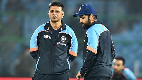 Rohit Sharma, Rahul Dravid