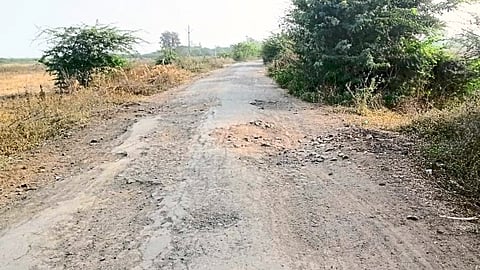 bad condition of Road