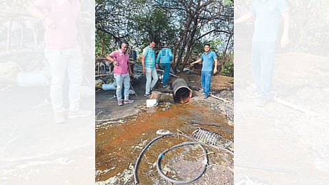 police destroys distilleries
