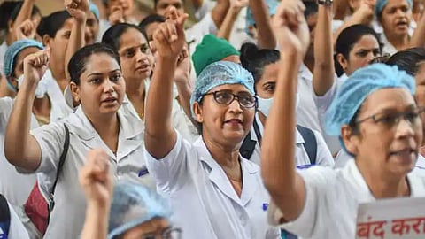 Nagpur nurses Strike Medical wards empty 300 surgeries postponed 