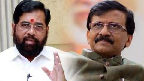 Sanjay Raut Eknath Shinde
