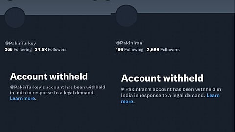twitter handle of Pakistan Embassies

