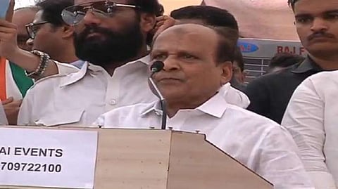 congress  leader Sheikh Hussein said , If anything happens to Sonia and Rahul, the country will burn