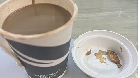  chicken piece in coffee