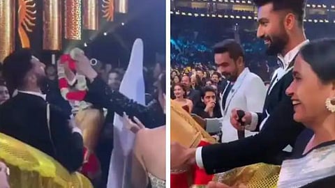 IIFA 2022 Vicky Kaushal got married once again video gone viral on the social media watch 