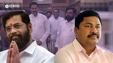 Congress nana patole said congress will not oppose shivsena  if eknath shinde becomes chief minister 