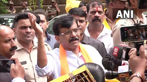 shiv sena leader sanjay raut ed inquiry in connection with the patra chawl land scam case rak94