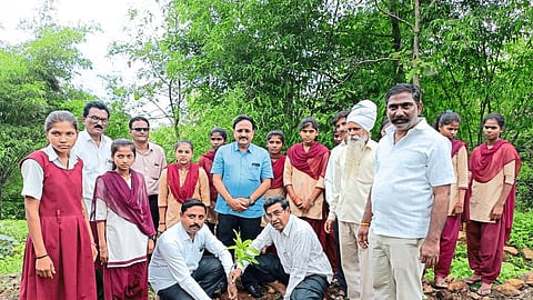 Ramesh came, Bhushan came while starting the planting resolution.
