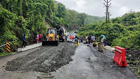 Public Works Department bridge of Pune-Panshet road repair pune 